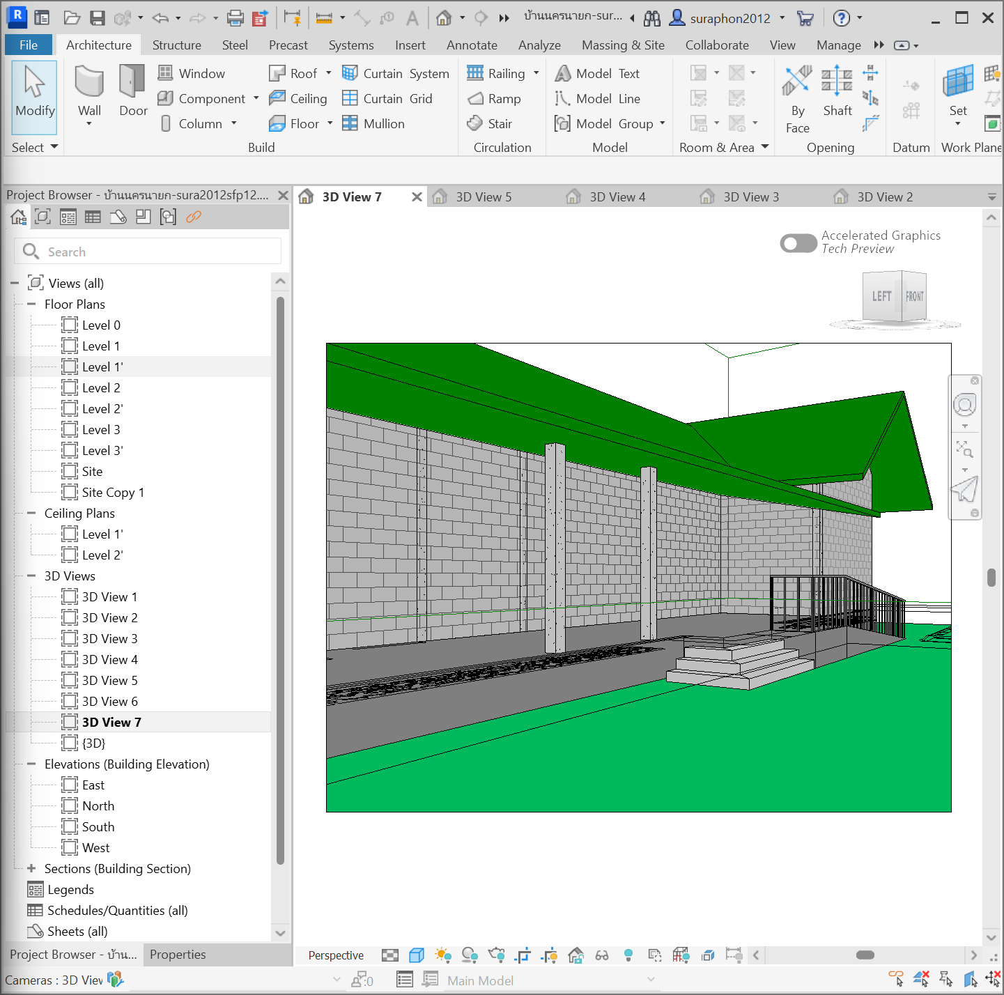 Original House Drawing